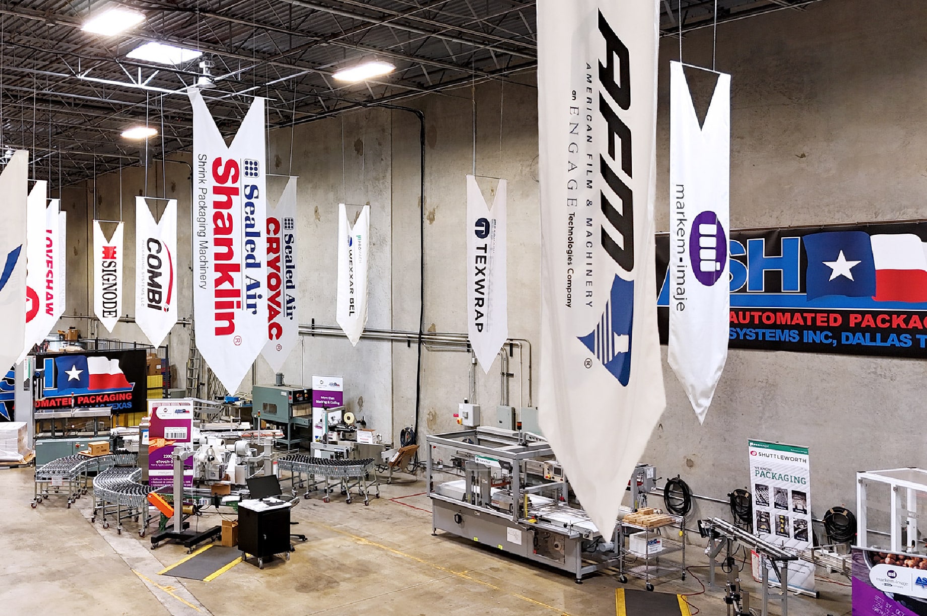 ASH Packaging showroom